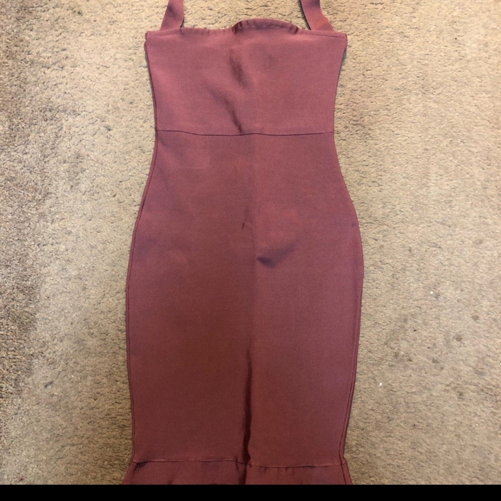 Midi Bandage Halter dress